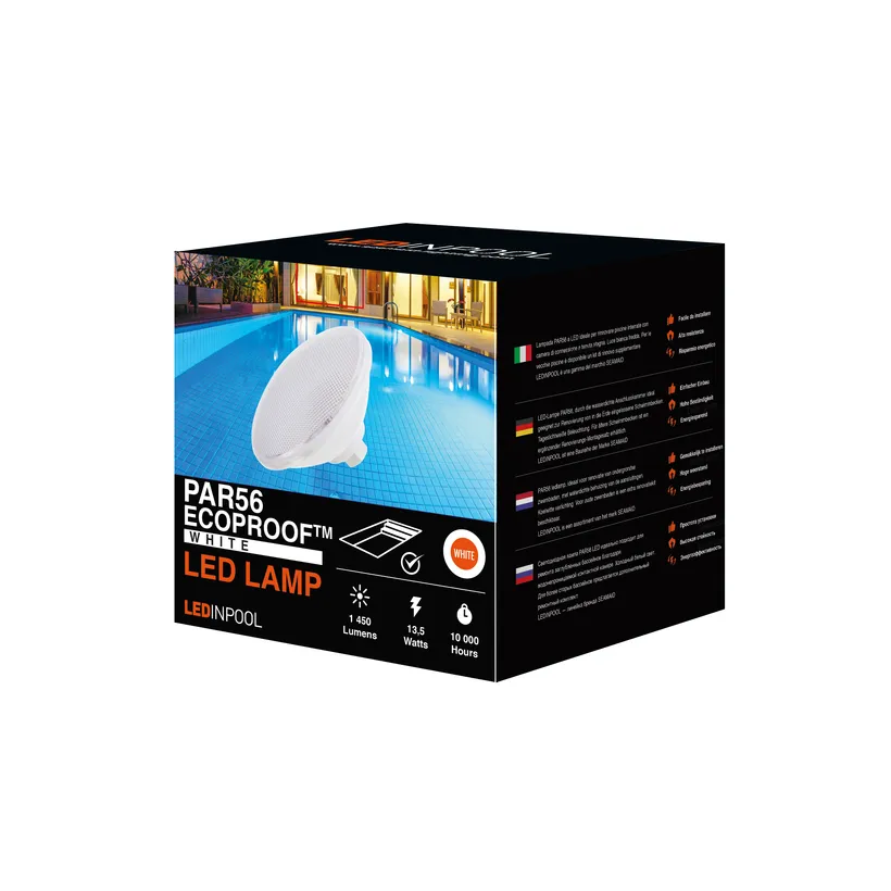 AMPOULE LED BLANCHE PAR56 13,5W ECOPROOF LEDINPOOL BY SEAMAID 4 AMPOULE LED BLANCHE PAR56 13,5W ECOPROOF LEDINPOOL BY SEAMAID – Image 2
