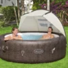 Bestway AUVENT POUR SPA GONFLABLE LAY-Z-SPA 2 Bestway AUVENT POUR SPA GONFLABLE LAY-Z-SPA -Cash Piscines Boutique auvent pour spa gonflable lay z spa