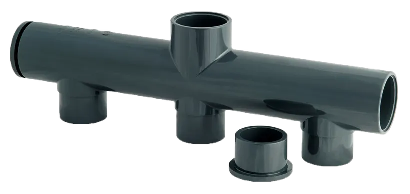 COLLECTEUR PVC A COLLER DIAM.50 3 COLLECTEUR PVC A COLLER DIAM.50
