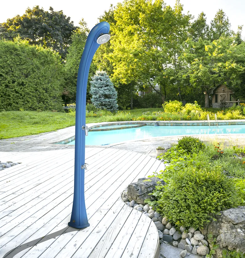 DOUCHE SOLAIRE SO HAPPY 28L - BLEU 4 DOUCHE SOLAIRE SO HAPPY 28L - BLEU – Image 2