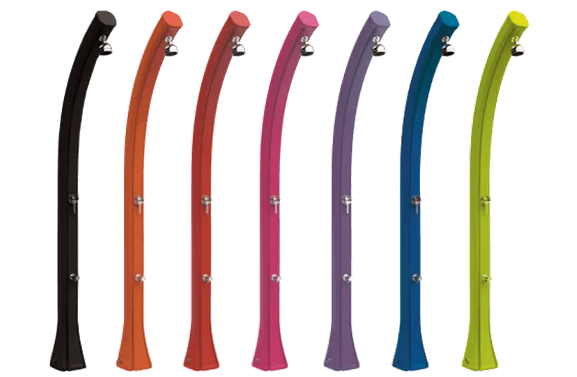 DOUCHE SOLAIRE SO HAPPY PVC 25L AVEC RINCE PIED BLEUE 3 DOUCHE SOLAIRE SO HAPPY PVC 25L AVEC RINCE PIED BLEUE – Image 2