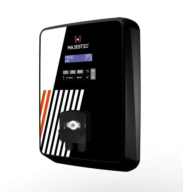 ELECTROLYSEUR + REGULATION PH MAJESTIC DUO 17/80 3 ELECTROLYSEUR + REGULATION PH MAJESTIC DUO 17/80