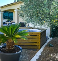 HABILLAGE BOIS POUR SPA 23 HABILLAGE BOIS POUR SPA -Cash Piscines Boutique habillage bois pour spa 10