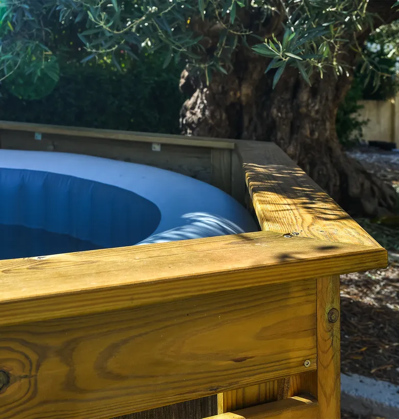 HABILLAGE BOIS POUR SPA 9 HABILLAGE BOIS POUR SPA – Image 7