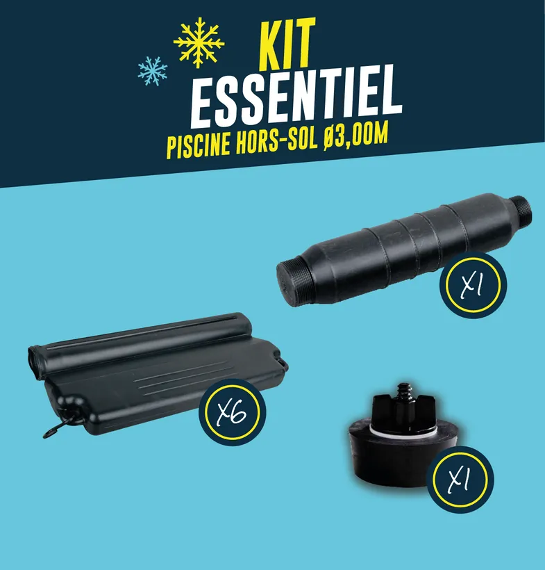 KIT HIVERNAGE PISCINE HORS SOL Ø3,00M 4 KIT HIVERNAGE PISCINE HORS SOL Ø3,00M – Image 2