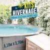KIT HIVERNAGE PISCINE HORS SOL 6,10x3,70 M 1 KIT HIVERNAGE PISCINE HORS SOL 6,10x3,70 M -Cash Piscines Boutique kit hivernage piscine hors sol 6 10x3 70 m