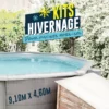 KIT HIVERNAGE PISCINE HORS SOL 9,10x4,60 M 1 KIT HIVERNAGE PISCINE HORS SOL 9,10x4,60 M -Cash Piscines Boutique kit hivernage piscine hors sol 9 10x4 60 m