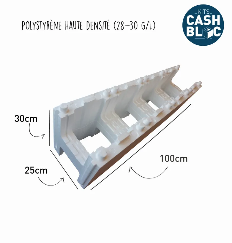 KIT PISCINE ENTERREE CASH BLOC URBAN 5x5 M + ESCALIER 5 KIT PISCINE ENTERREE CASH BLOC URBAN 5x5 M + ESCALIER – Image 3