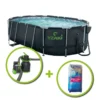 KIT PISCINE TUBULAIRE YZAKI 4,88x3,05x1,22m -Cash Piscines Boutique kit piscine tubulaire yzaki 4 88x3 05x1 22m