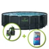 KIT PISCINE TUBULAIRE YZAKI 5,49x1,32m 2 KIT PISCINE TUBULAIRE YZAKI 5,49x1,32m -Cash Piscines Boutique kit piscine tubulaire yzaki 5 49x1 32m