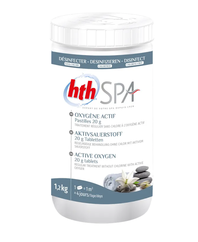 OXYGENE ACTIF HTH SPA 1.2KG 3 OXYGENE ACTIF HTH SPA 1.2KG