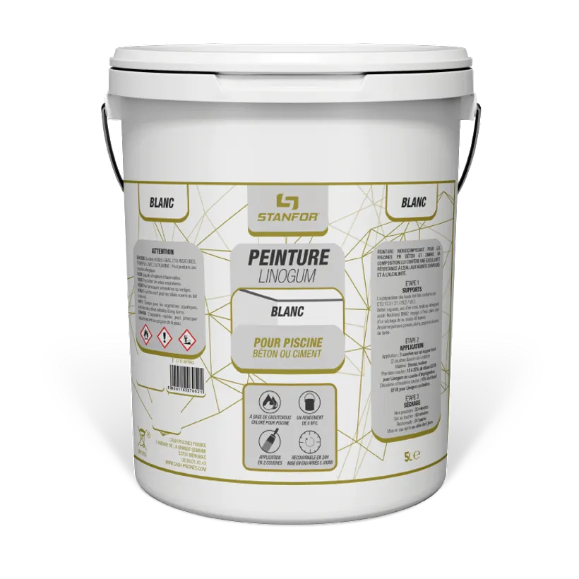 PEINTURE LINOGUM BLANCHE 5L 3 PEINTURE LINOGUM BLANCHE 5L