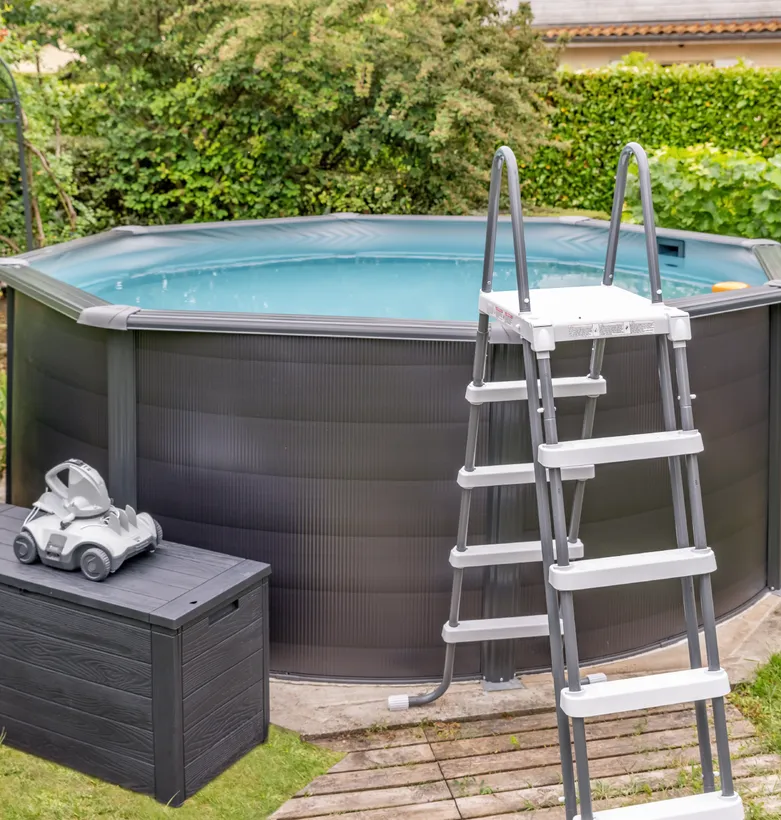 PISCINE ACIER 4,60 H 1,32 GRAPHITE 5 PISCINE ACIER 4,60 H 1,32 GRAPHITE – Image 3