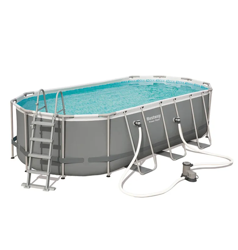 PISCINE BESTWAY POWER STEEL OVALE 5,49x2,74x1,22 3 PISCINE BESTWAY POWER STEEL OVALE 5,49x2,74x1,22