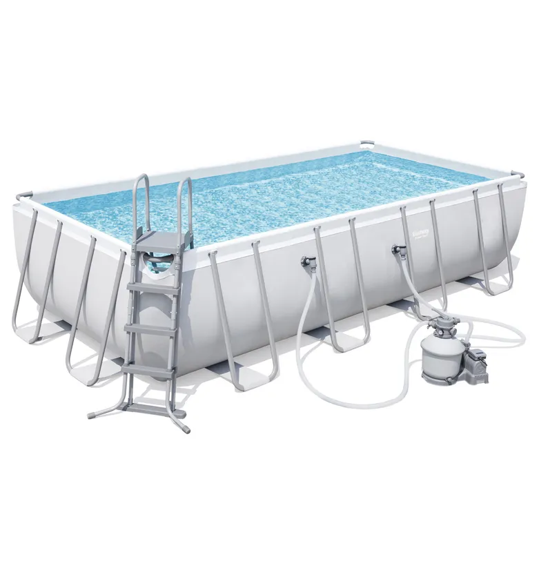 PISCINE BESTWAY POWER STEEL RECTANGULAIRE 5.49 X 2.74 H 1.22 3 PISCINE BESTWAY POWER STEEL RECTANGULAIRE 5.49 X 2.74 H 1.22