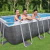 PISCINE BESTWAY POWER STEEL RECTANGULAIRE 5,49x2,74 H 1,22 1 PISCINE BESTWAY POWER STEEL RECTANGULAIRE 5,49x2,74 H 1,22 -Cash Piscines Boutique piscine bestway power steel rectangulaire 5 49x2 74 h 1 22