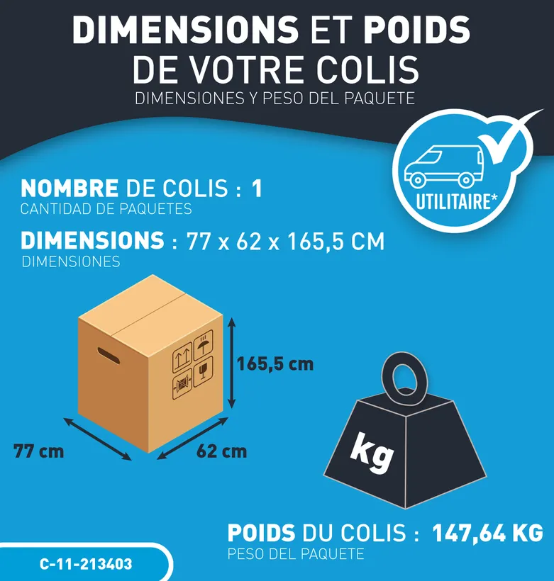 PISCINE BESTWAY POWER STEEL RECTANGULAIRE 6,40 X2,74 X1,32 + GROUPE DE FILTRATION 4 PISCINE BESTWAY POWER STEEL RECTANGULAIRE 6,40 X2,74 X1,32 + GROUPE DE FILTRATION – Image 2