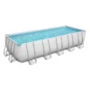 PISCINE BESTWAY POWER STEEL RECTANGULAIRE 6,40 X2,74 X1,32 + GROUPE DE FILTRATION 2 PISCINE BESTWAY POWER STEEL RECTANGULAIRE 6,40 X2,74 X1,32 + GROUPE DE FILTRATION -Cash Piscines Boutique piscine bestway power steel rectangulaire 6 40 x2 74 x1 32 groupe de filtration