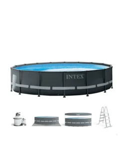 PISCINE INTEX ULTRA XTR RONDE 4,88x1,22 + FILTRE A SABLE 4 M3/H 9 PISCINE INTEX ULTRA XTR RONDE 4,88x1,22 + FILTRE A SABLE 4 M3/H -Cash Piscines Boutique piscine intex ultra xtr ronde 4 88x1 22 filtre a sable 4 m3 h 2