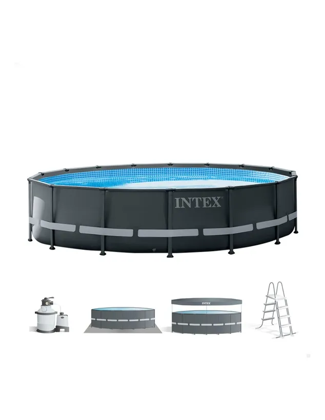 PISCINE INTEX ULTRA XTR RONDE 4,88x1,22 + FILTRE A SABLE 4 M3/H 3 PISCINE INTEX ULTRA XTR RONDE 4,88x1,22 + FILTRE A SABLE 4 M3/H