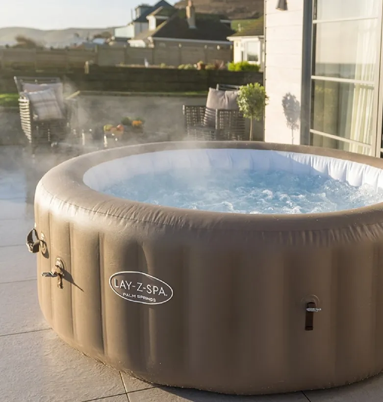 SPA GONFLABLE BESTWAY LAY-Z-SPA PALM SPRINGS AIRJET 4-6 Pers 8 SPA GONFLABLE BESTWAY LAY-Z-SPA PALM SPRINGS AIRJET 4-6 Pers – Image 6